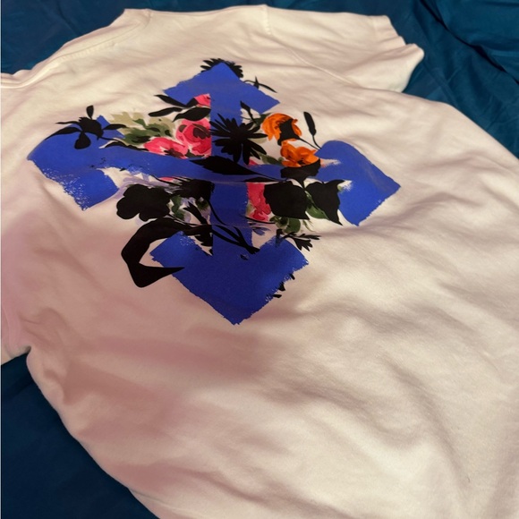 Flowers arrow off-white t-shirt - Picture 2 of 6
